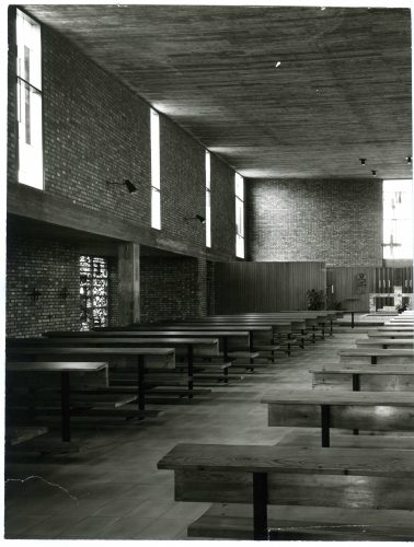 Klooster Arme Klaren in Oostende, Ontwerp Paul Felix (archief Felix Oostende)