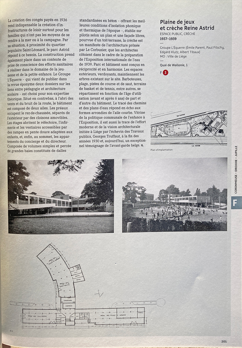 Guide d'architecture moderne et contemporaine 1895-2014. Liège, p.201